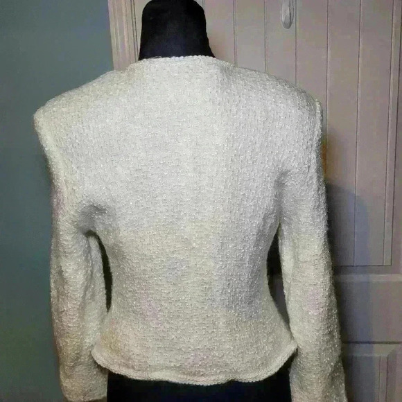 Vintage meeting street jacket Size 14p with shoulder pads. - Picture 4 of 9